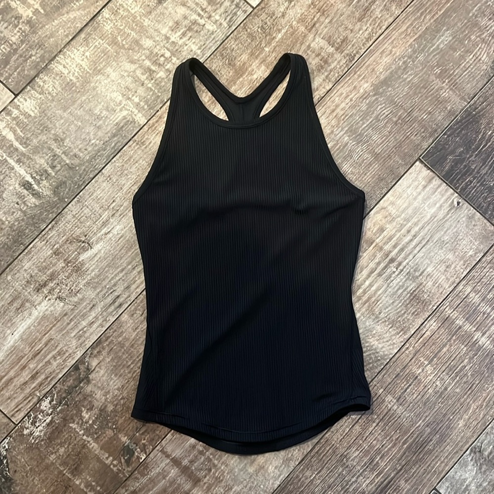 Bade paseed ribbed tank top size 0
